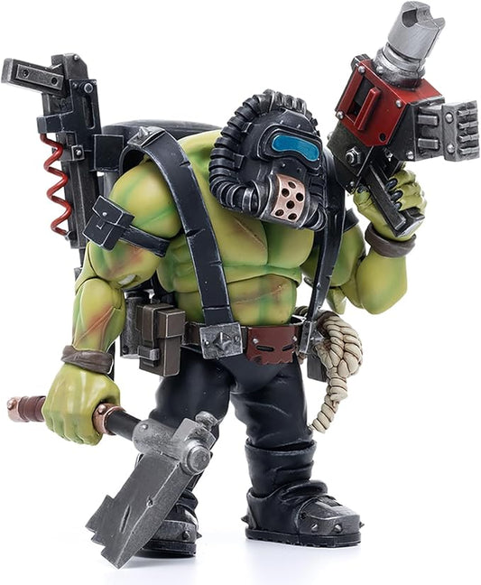 JOYTOY Warhammer 40K 1/18 Action Figures, Ork Kommandos Dakka Boy Snarit Perfect for Collectors & Decor, Ideal Gift for Birthdays, Christmas, Character Figure - JT2955