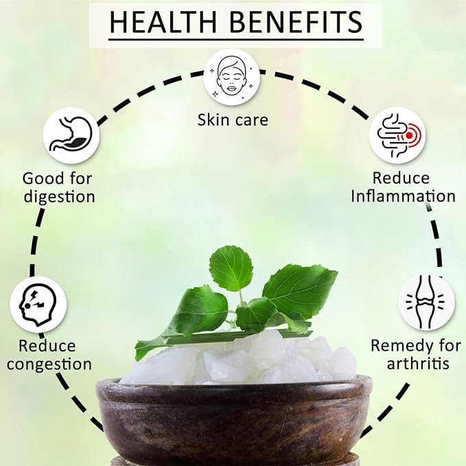 SOUL STICKS Natural Camphor Blocks,Pure Camphor Tablets for Aromatherapy & Puja - Alcanfor en Bloques, Alcanfor en Bolitas, Kapoor for Pooja (450 Grams (64 Tablets))