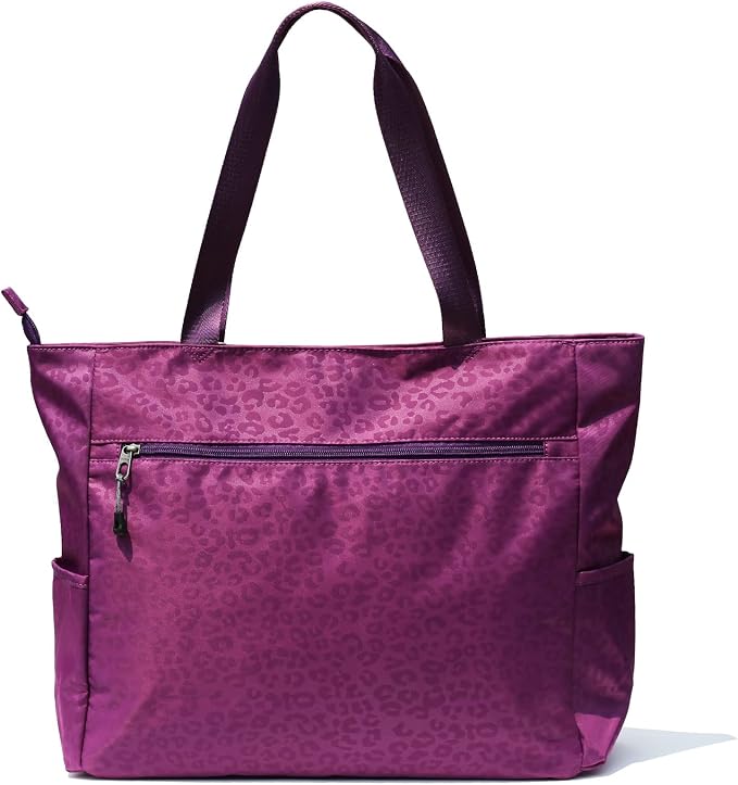 ESVAN LARGE BEACH BAG Water Resistant Lightweight 20 inch Women Oversize Tote Bag for Gym Beach Travel Pool Yoga Nurse