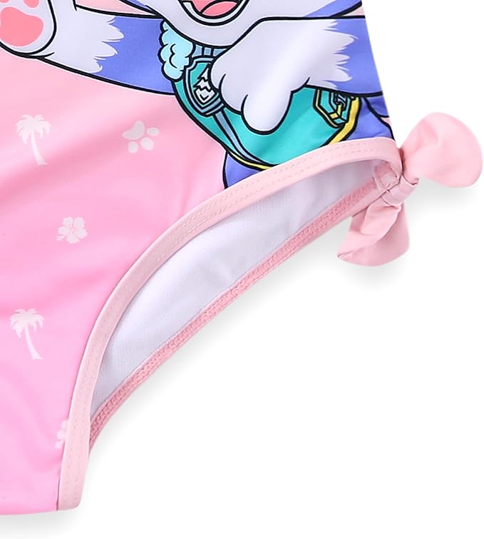 Paw Patrol Nickelodeon Skye Everest Girls Swimsuit UPF 50+ One Piece Bathing Suit for Toddler and Big Kids