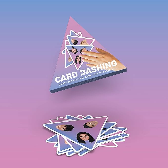 Bubblegum Stuff Card Dashing Game - Speed Snap Card Game - Fast and Fun Celebrity Board Game - Suitable for Family, Kids, Teenagers & Adults