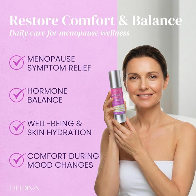 Progesto+ Cream | Bioidentical Hormone Support & Synthetic Progesterone Free | For PMS & Menopausal Comfort 100g / 3.4 oz (3 Month Supply)