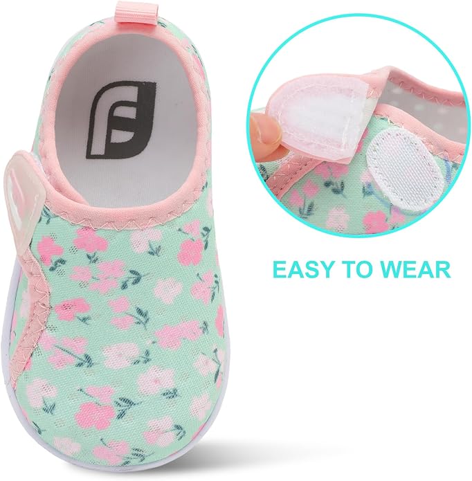 JOINFREE Baby Toddler Water Shoes Boys Girls Sandals Barefoot Kids Breathable Sneakers Shoes for Walking Running