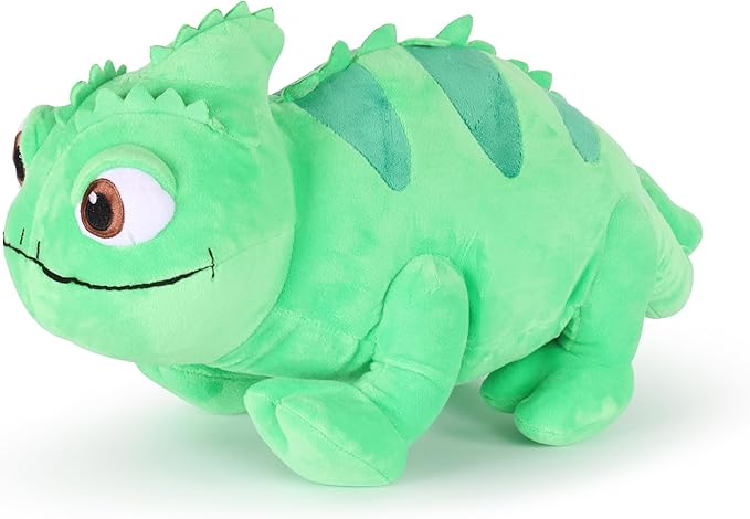 Jay Franco Disney Plush Pillow Buddy - Soft Plushie Stuffed Pillow 19 Inches, Green - Pascal