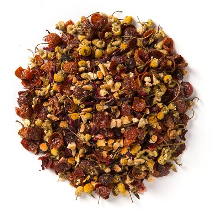 Davidson's Tea Bulk, Herbal Cranberry Orange, 16 Ounce