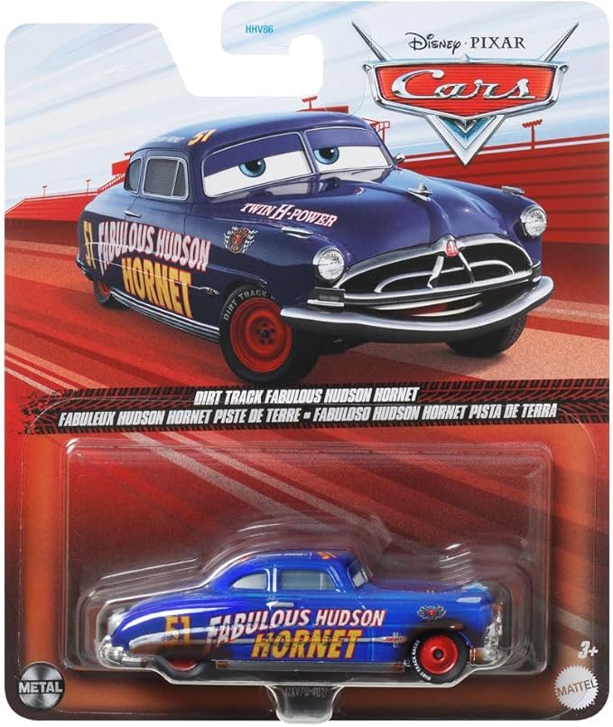 Disney Cars 3 DieCast Dirt Track Fabulous Hudson Hornet "IN STOCK NOW"