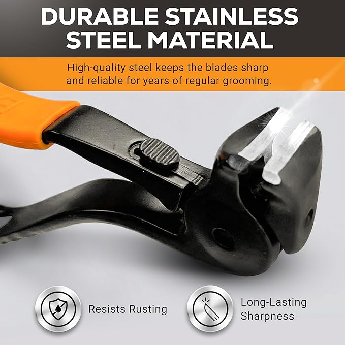 EZPIK Thick Toe Nail Clippers for Seniors with Nail File Set, Ergonomic Nail Cutter with 4.8” Long Handle, Angled Head & Stainless Steel Blades, Comfortable Toenail Clippers for Weak & Arthritic Hands