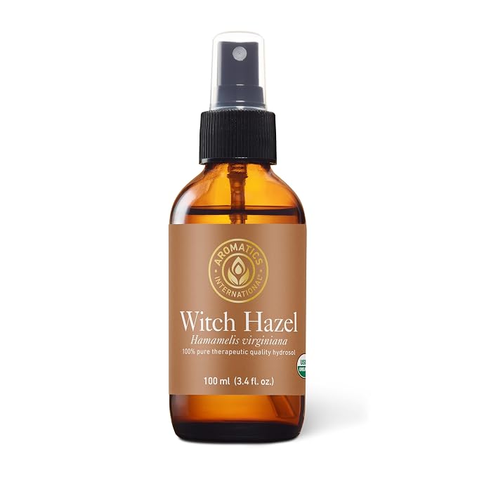 Aromatics International Witch Hazel Hydrosol 100ml | Herbal Multi-Purpose Natural Aromatic Mist for Skin, Home & Daily Use