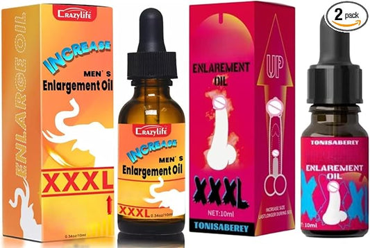 2pcs XXXL Man Extra Power Strength Massage Essential Oil 0.68 FL OZ (F395-F888)