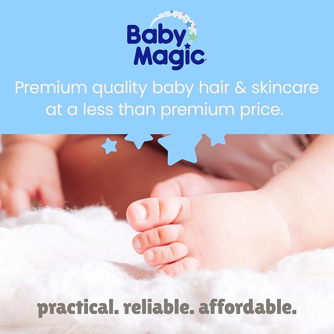 Baby Magic Moisturizing Hair & Body Wash, 16.5 Fl Oz | Moisturizing, Made with Calendula, Tear Free