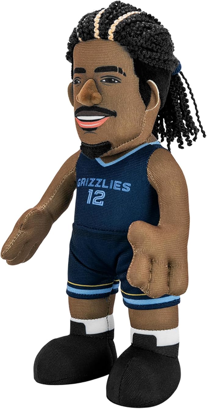 Bleacher Creatures Memphis Grizzlies Ja Morant 10" NBA Plush Figure - A Superstar for Play or Display