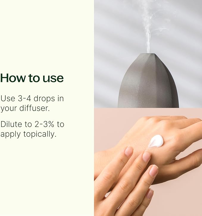 Plant Therapy Worry Free Essential Oil Blend 30 mL (1 oz) 100% Pure, Undiluted, Natural Aromatherapy, Therapeutic Grade