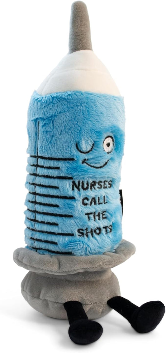 Needle Plushie - Nurses Call The Shots Punny Needle Plush, Gift for Nurses, Cute Plush Toy for Gifting