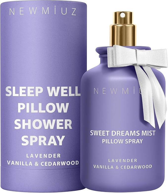 Sweet Dreams Sleep Pillow Spray Lavender Vanilla Cedarwood Essential Oil Aromatherapy Mist Calming Stress Relief Bedtime Shower Spray Self Care Gift