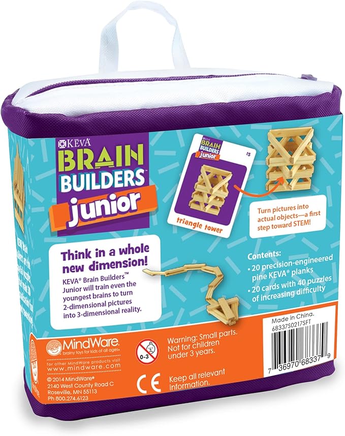 MindWare KEVA Junior Brain Builders Playset