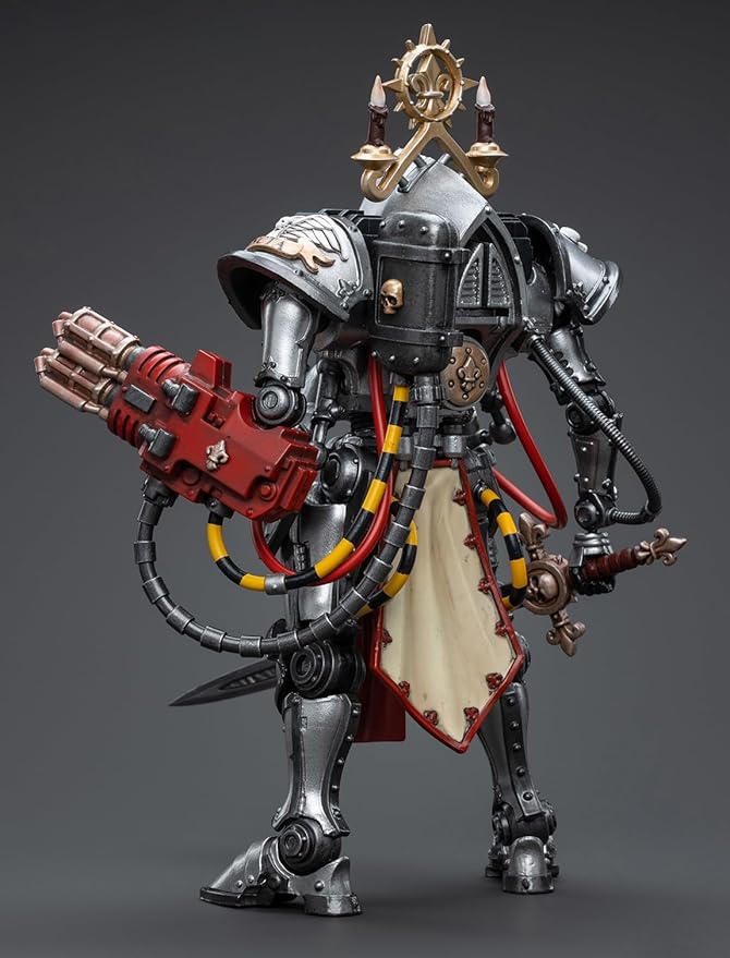 JOYTOY Warhammer 40K 1/18 Action Figures, Adepta Sororitas Order of The Argent Shroud Paragon Warsuit Sister Collaen Perfect for Collectors & Decor, an Ideal Figurine Gift - JT4669