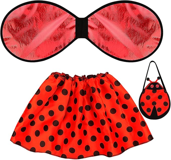 Fedio Dress up Clothes for Little Girls - Kids Dress up & Pretend Play Princess Dress up Trunk Costume for Girls 3-6 Years