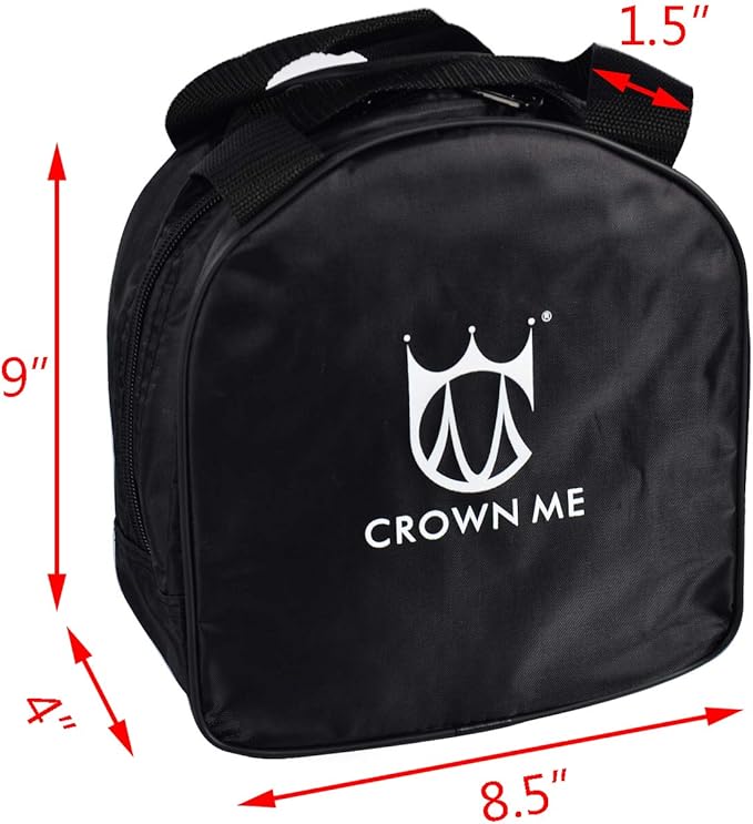 CROWN ME Disc Golf Set with 6 Discs and Starter Disc Golf Bag – Fairway Driver, Mid-Range, Putter Disc