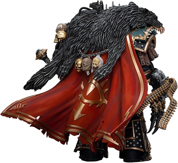 JOYTOY Warhammer 40K 1/18 Action Figures, Sons of Horus Warmaster Horus Primarch of The XVlth Legion Perfect for Collectors & Decor, Ideal Gift for Birthdays, Christmas, Character Figure - JT9787