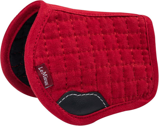 LeMieux Toy Pony Saddle Pad for Toy Pony - Soft Suede & Cotton Lining - Suitable for Ages 3 Years + - Gift for Kids - Chilli