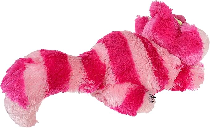 Disney Store Cheshire Cat Plush - 'Alice in Wonderland' 14-Inch Toy - Vibrant Striped Design, Iconic Grin - Magical Gift for Fans, Collectors & Enthusiasts of Lewis Carroll's Classic