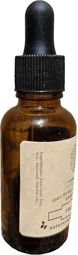 Earl Grey Tea - 100% Pure Aromatherapy Grade Essential oil by Nature's Note Organics - 1 Fl Oz