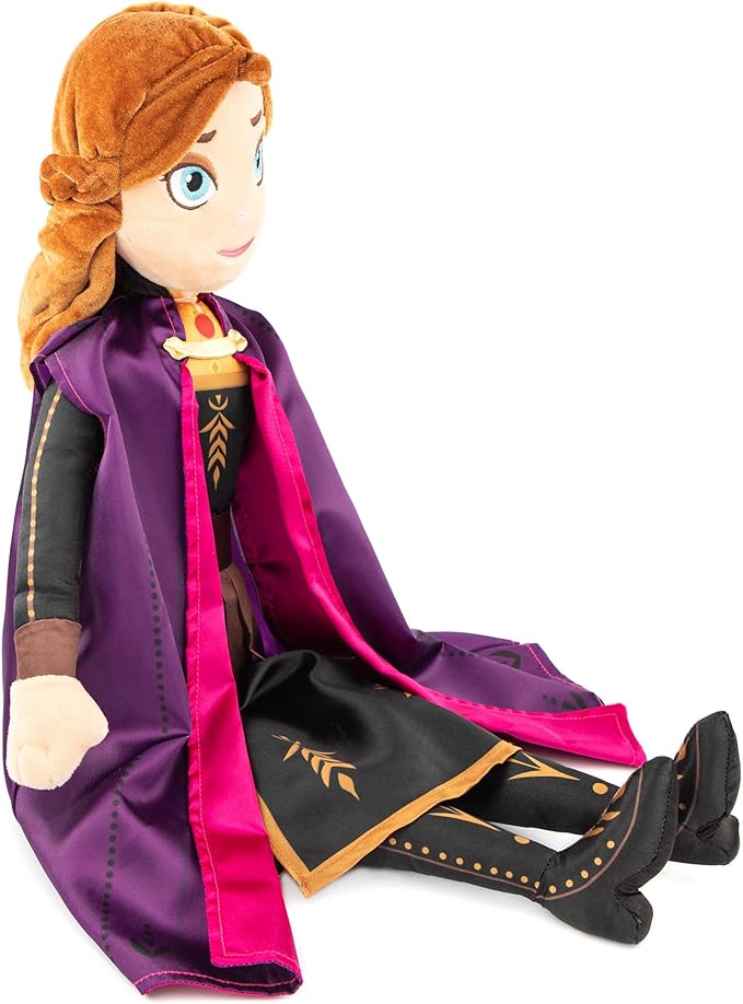 Jay Franco Disney Frozen 2 Anna Plush Stuffed Pillow Buddy - Super Soft Polyester Microfiber, 24 inch