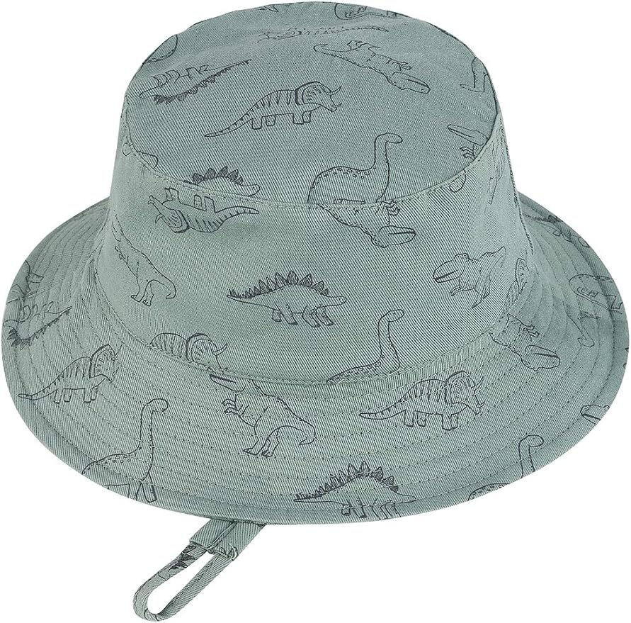 Baby Sun Hat UPF 50+ Sun Protective Toddler Bucket Hat Summer Kids Beach Hats Wide Brim Outdoor Play Hat for Boys Girls