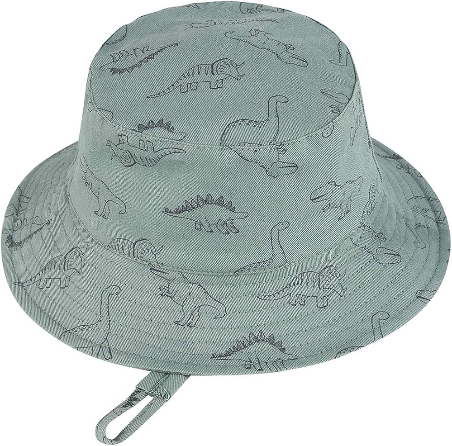Baby Sun Hat UPF 50+ Sun Protective Toddler Bucket Hat Summer Kids Beach Hats Wide Brim Outdoor Play Hat for Boys Girls
