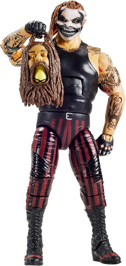 WWE MATTEL The Fiend Bray Wyatt Elite Series #78 Deluxe Action Figure with Realistic Facial Detailing, Iconic Ring Gear & Accessories, Multi (GKY13)