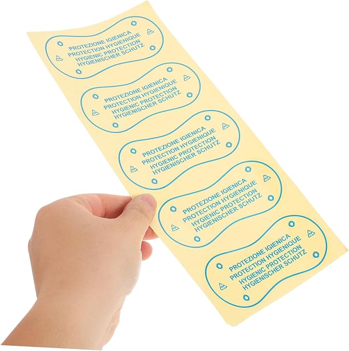 Ipetboom 100pcs Women Panty Liners Soft Breathable Adhesive Stickers for Swim Bottoms Comfortable Fit for Swimsuits and Easy Application and Adaptable Sizing Reduce Skin Irritation