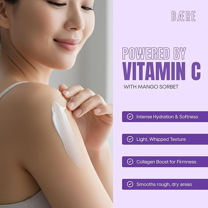 Peptides Body Butter With Gummy Bear – Dermatologist Tested, Anti-Aging Korean Skin Care – Deep Skin Hydration For A Smooth Dewy Glow – Vegan, Clean Beauty – 7.05 Oz