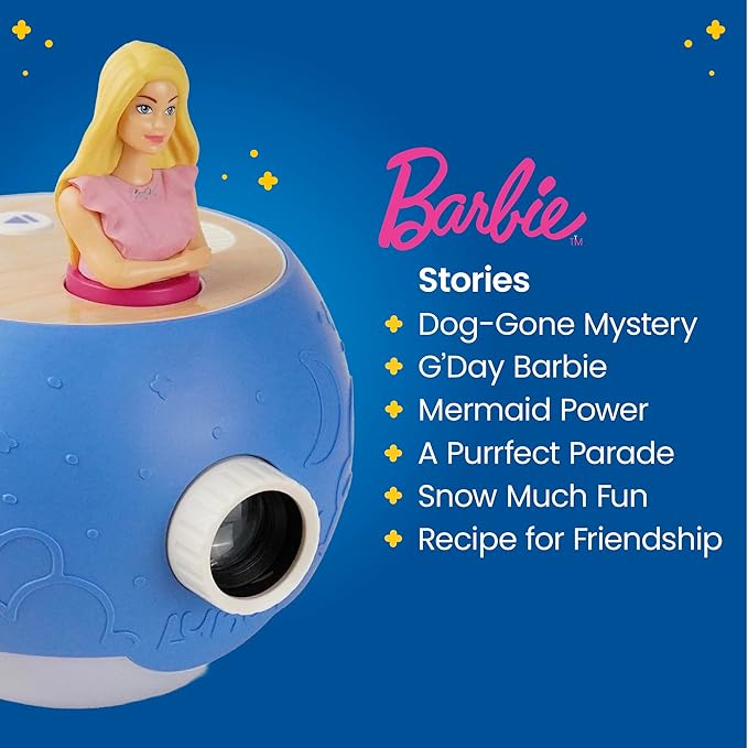 Barbie Dream Big Stories Character - Projects 6 Inspiring Stories, Over 45 Minutes of Screen-Free Audio Content | Gift and Toy for Ages 3+