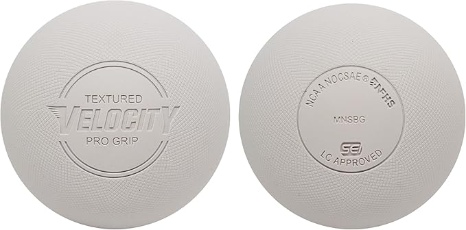 Velocity Pro Grip Lacrosse Balls - 6, 12, 18, 60 and 120 Packs - Certified for Youth, Club, High School, CLA, and College Game Play
