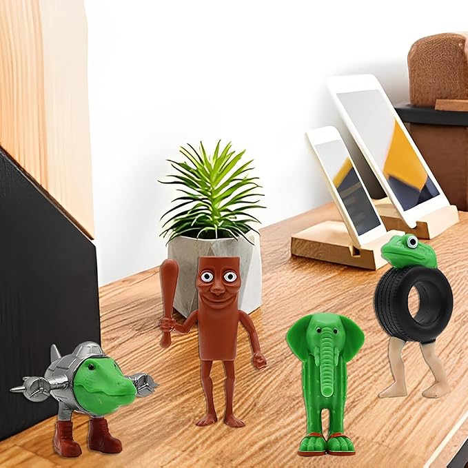 2025 New Italian Brainrot Toy Tralero Tralala Figure Desktop Decoration Tung Tung Tung Sahur Figurine, 8 PCS Italian Brainrot Figures for Cake Toppers Birthday Gifts for Fans