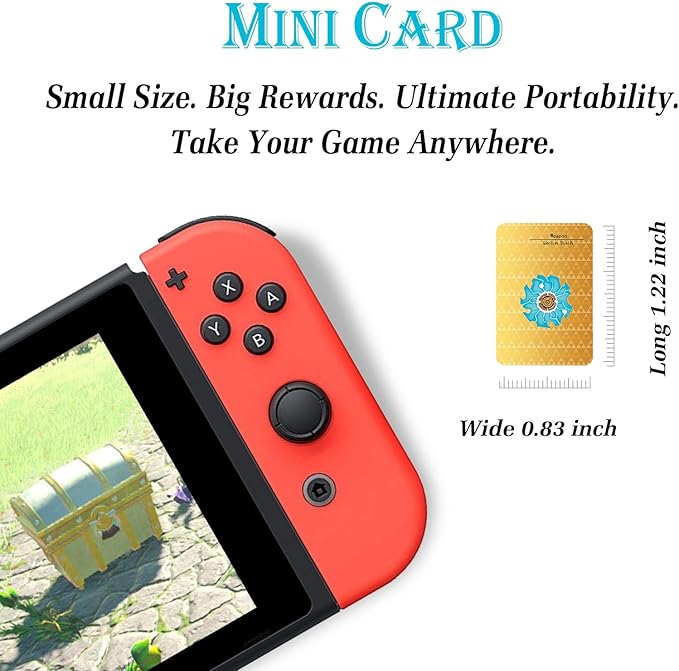35Pcs NFC Mini Cards Compatible with AOI, TOTK,BOTW & SSHD