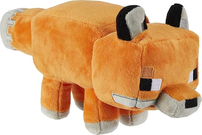 Mattel Minecraft Plush 8-in Character Dolls, Soft, Collectible Gift for Fans Age 3 and Older