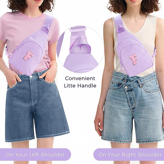 Sling Bag Crossbody Bags for Women - Lavender,F