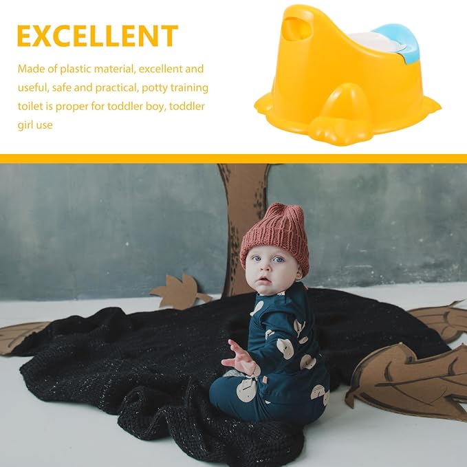 Portable Potty Training Toilet Lightweight Sturdy Design for Boys Easy to Use Removable Potty for Home Travel Safe Material