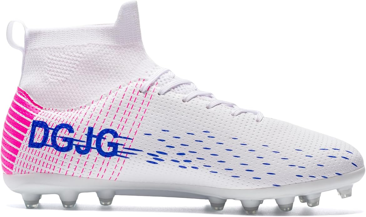 Boys Girls Soccer Cleats High-top Training Soccer Shoes