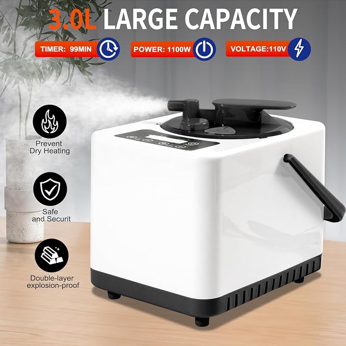 Infrared Red Light Therapy Sauna, Portable Steam and Infrared Sauna for Home, Full Body Sauna Tent for Relaxation, Large Infrared Sauna Box with 660nm Red Light, 3L&1100W Sauna Steamer
