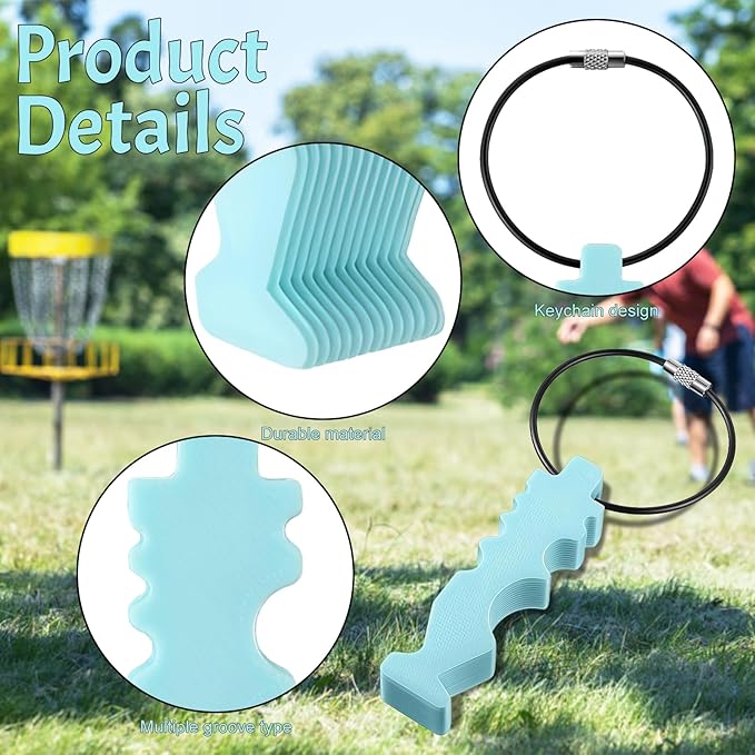 2 Pcs Disc Golf Repair Tool - Maintenance Accessory Scratch Polishing Enthusiasts for Scratch Stains Repair Polishing for Flying Sport with 2 Pcs Towels