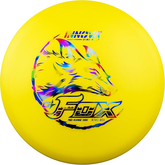 Innova GStar Fox Disc Golf Mid-Range, Far Gliding Mid-Range Disc (Colors Will Vary)