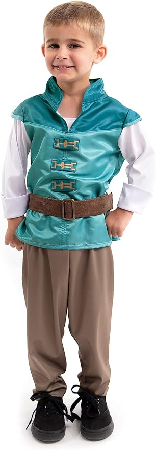 Little Adventures Tower Prince Costume - Machine Washable Child Pretend Play and Party Costume