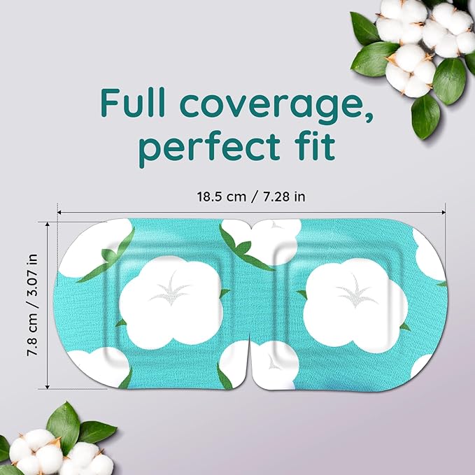 16 Pack Unscented Steam Eye Mask for Dryness, Puffiness, Strain & Relaxation, Heated Eye Mask for Sleep & Travel, Self-Heating & Disposable Warm Compress, Travel Essentials, Relaxation Gifts for Women