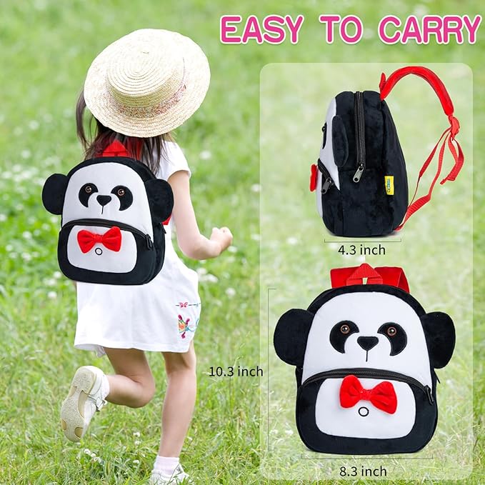 11-Piece Reborn Baby Dolls Clothes Girl Accessories Panda Outfit for 20-23 Inch Newborn Baby Dolls with Panda Backpack Diapers