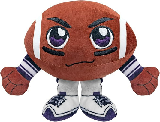 Bleacher Creatures Kansas State Wildcats 8" Kuricha Football Sitting Plush - Soft Chibi Inspired Plush