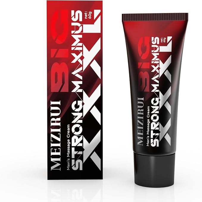 XXXL Extra Strength Enlargement Gel for Man – Men's Power Massage Cream with Natural Oil for Increase Size, Huge Thickness, Strength and Prolonged Performance (Big Strong Maximus)