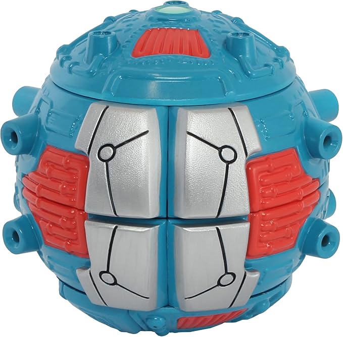 Giga Bots - HYROBOT | Energy Core Transforms Into 13 Inch Action Figure | Leader of GIGABOTS | Unique Toy Combat Attachments and Skills | Includes 33 Buildable Pieces