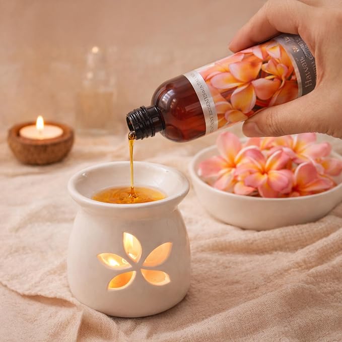 Hosley's Set of 2, 5 oz Tropical Hawaiian Mist Fragrance Warming Oils. Ideal Gift for Weddings, spa, Reiki, Meditation, Bathroom Settings. P1
